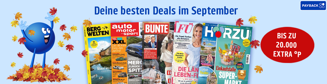 Deine besten Deals im August!
