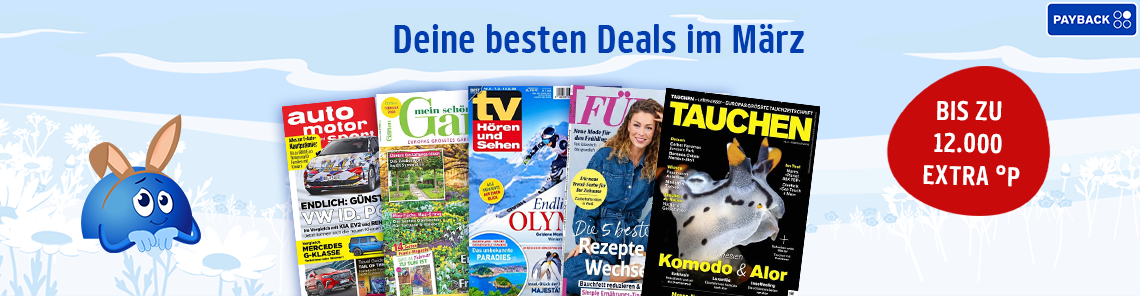 Deine besten Deals im März