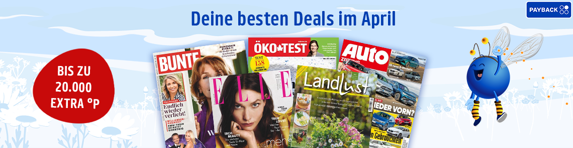 Deine besten Deals im April