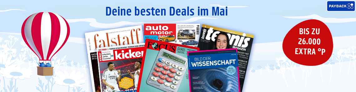 Deine besten Deals im Mai!