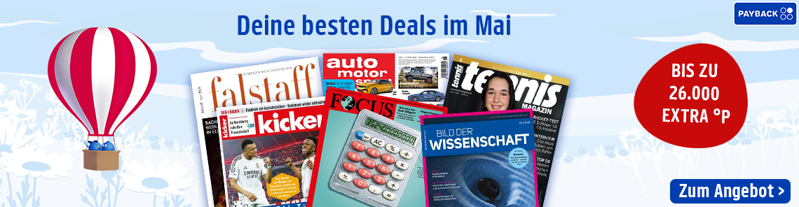 Deine besten Deals im Mai!