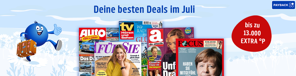 Deine besten Deals im Juli