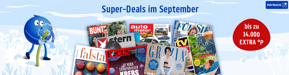 Super-Deals im September
