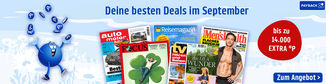 Deine besten Deals im September!