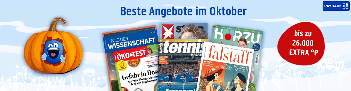 Deine besten Deals im Oktober!