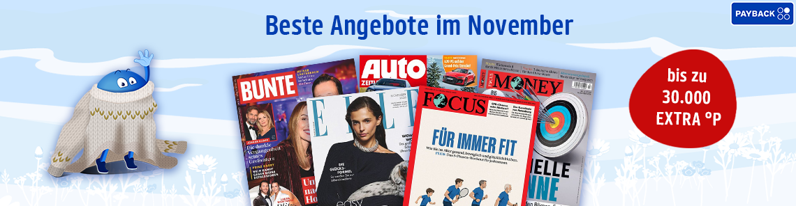 Deine besten Deals im November