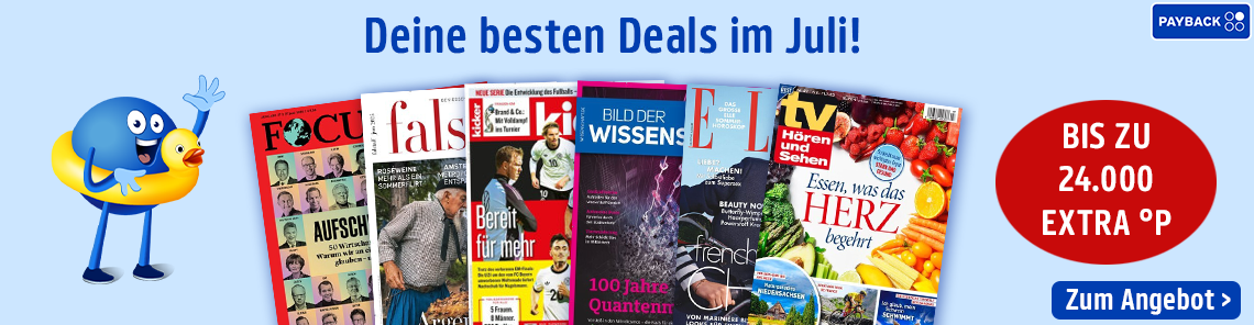 Beste Juli Angebote!
