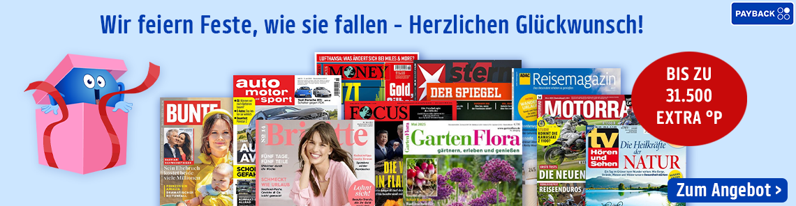 Wir feiern Feste, wie sie fallen - Herzlichen Glückwunsch!