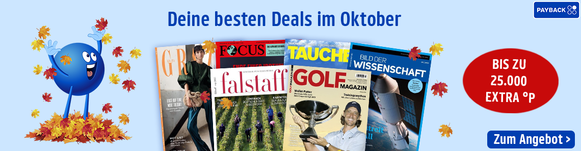 Deine besten Deals im Oktober!