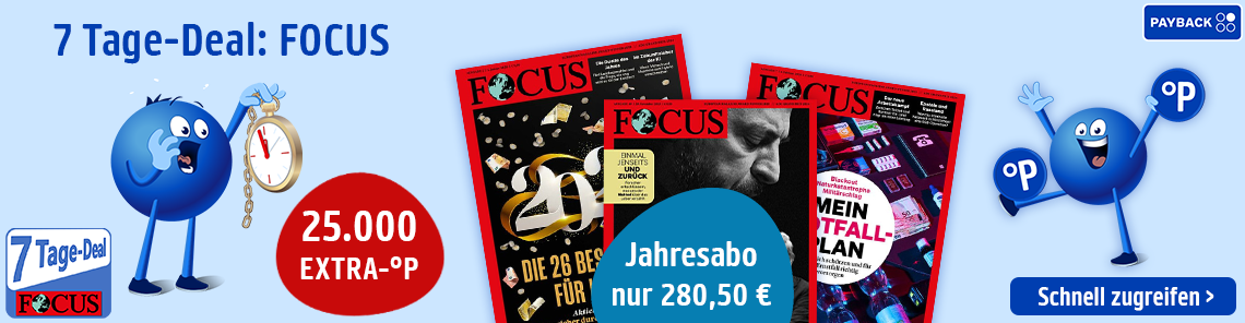 7-Tage Deal: FOCUS