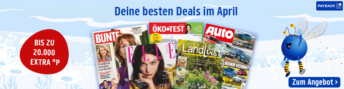 Deine besten Deals im April