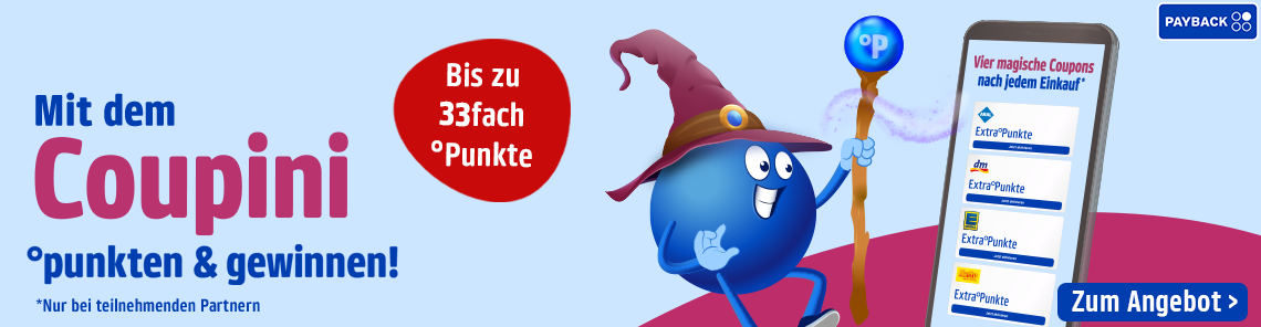 Der große Coupini – Jetzt Punkte sichern!