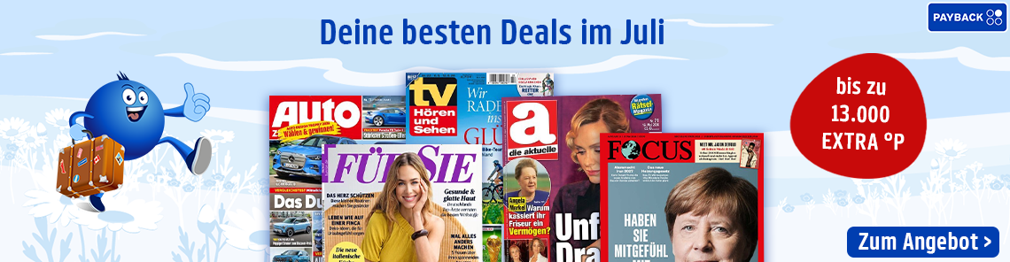 Deine besten Deals im Juli
