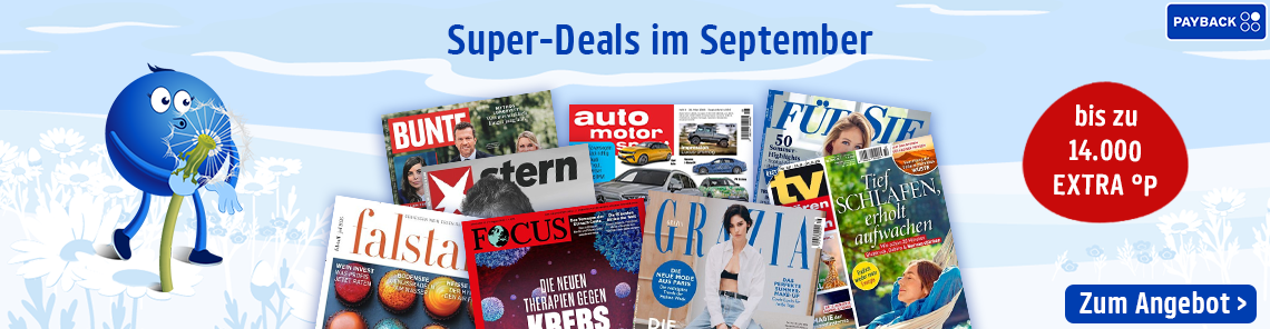 Super-Deals im September