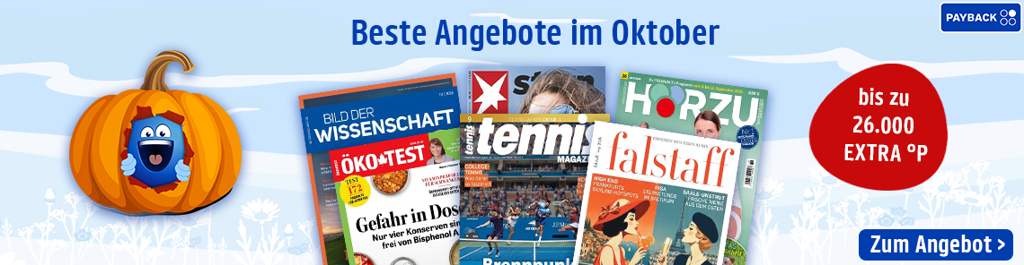Deine besten Deals im Oktober!