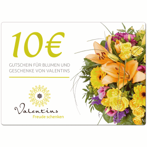 10 € Valentins Gutschein