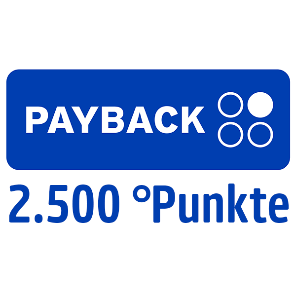 2.500 PAYBACK Punkte