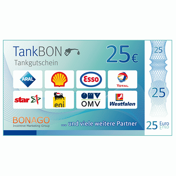 25 € TankBON