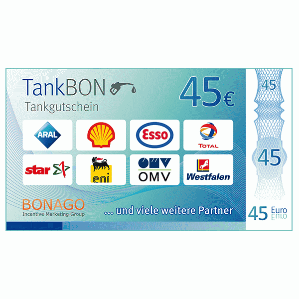 45 € TankBON