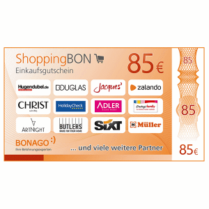 85 € ShoppingBON Österreich