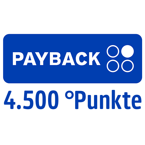 4.500 PAYBACK Punkte