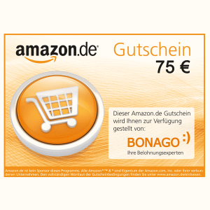 75 € Amazon.de Gutschein