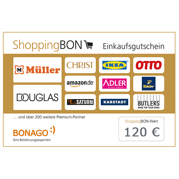 120 € ShoppingBON