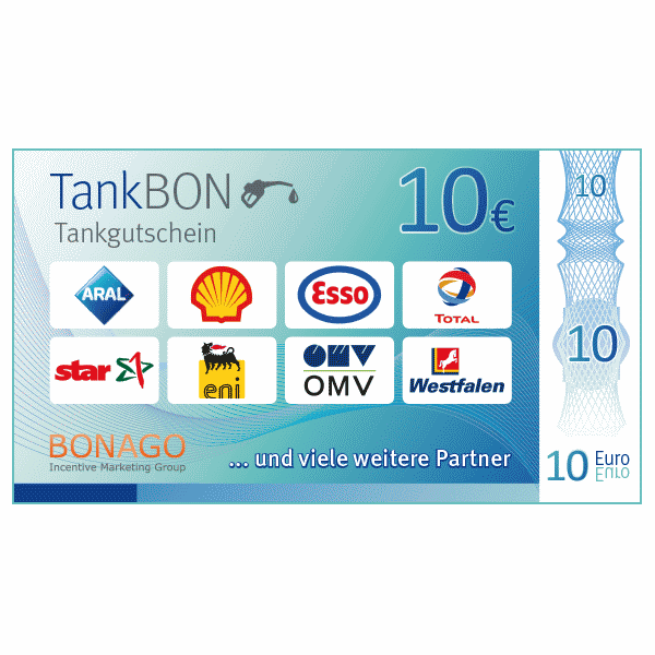 10 € TankBON